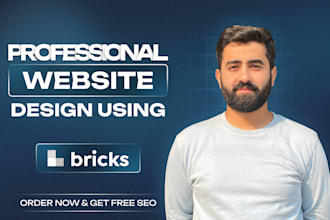 create a professional website using bricks builder