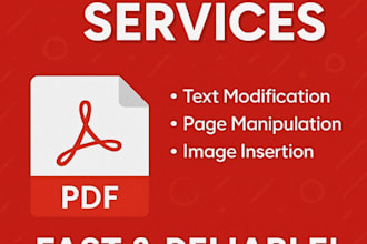 edit details or format your PDF documents professionally