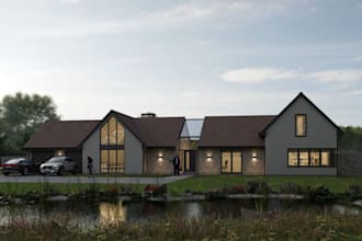 make stunning architectural cgi visuals