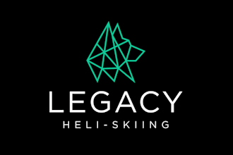 design luxury hell skiing company logo