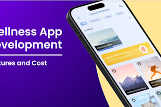 build virtual care app, gym fitness health app, wellness app, ai therapy chatbot