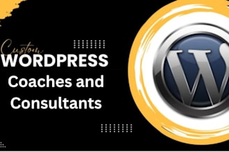 design a wordpress website for coaches and consultants