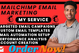 mailchimp email marketing email template design automation email flows campaign