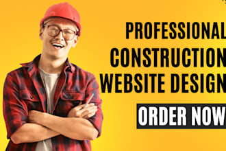 design roofing, construction, plumbing, hvac, remodeling and contractor website