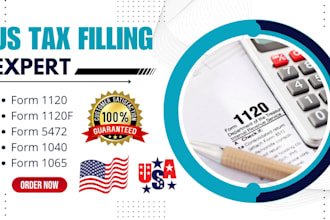 prepare US taxes filing form tax return 1040 1120 fill fax form 5472 schedule c
