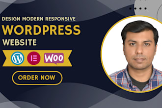 design wordpress ecommerce website using elementor woocommerce and SEO