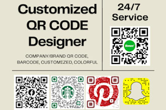 design a professional qr code generator with your logo