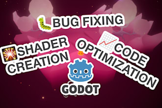 fix bugs, optimize code or create shaders for your godot game
