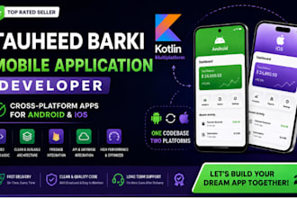 develop kotlin multiplatform mobile app for android and ios