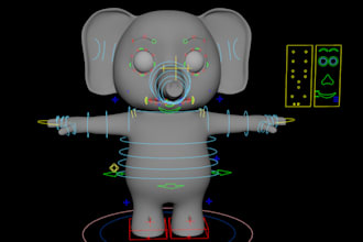 body rig only in maya