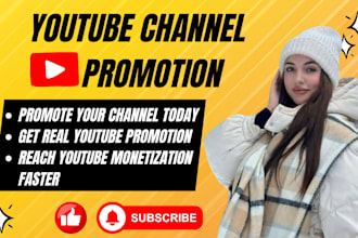 youtube video promotion channel monetization video marketing organic growth SEO