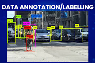 image annotation, segmentation data labeling for ai and ml projects