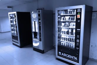 develop a residential electricity vending app, smart vending machine