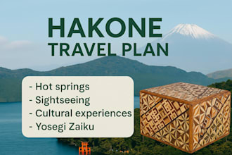 help you plan a great trip to hakone, japan
