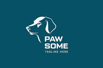 design cute animal, animal hospital, pet care services logo and any graphics