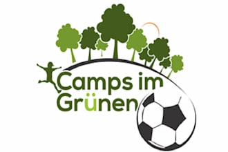 design beautiful kids sports school logo