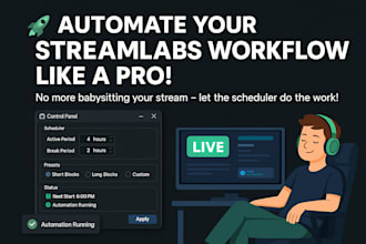 streamlabs autostream with patterns loop