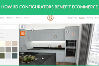 do 3d configurator, automotive, fashion, architecture configurator, home design