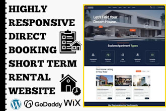 build direct booking short term rental website buildium property listing website