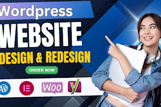 create responsive wordpress website design website development