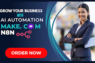 build n8n automation, n8n, make com automation API integration