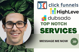 be your gohighlevel VA CRM website expert gohighlevel dubsado clickfunnel