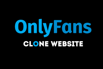create onlyfans clone website with live streaming with obs