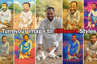 transform your photo into anime or cartoon style