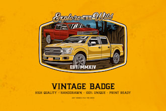 design vintage logo badge label
