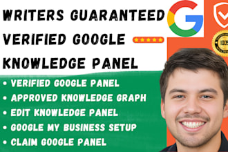 create verified writers google knowledge panel author business knowledge graph