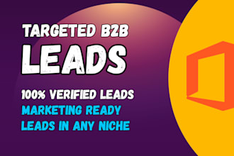 do b2b lead generation and GEO targeted lead prospecting
