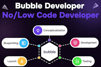bubble developer, marketplace, app, website, mvp, bubble saas app, flutterflow