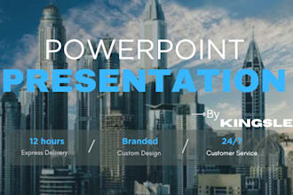 cinematic presentation  design, audience catching pitch deck