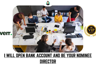 open bank account and be your nominee director