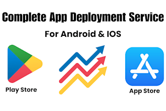 deploy your app to play store and app store