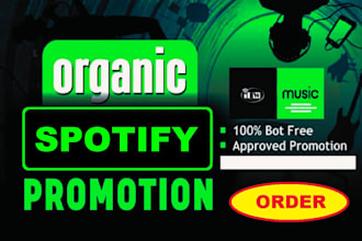 do organic spotify album promotion for your music