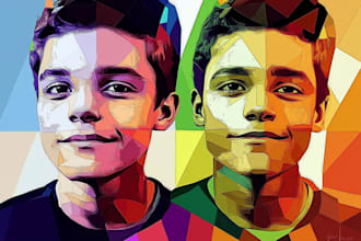 make amazing wpap pop art portrait