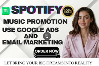 create and run advertising to promote your spotify music