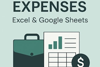 create a personalized monthly budget in excel or google sheets