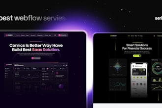 design and develop solid webflow websites