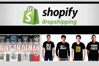 write product description, product listing on shopify, edit image, title menu