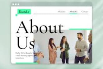 write your web copy, about us page or company bio, about me