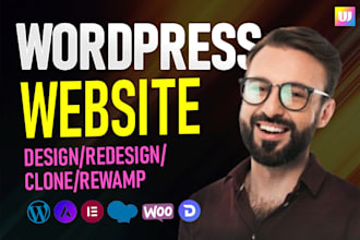 design, redesign professional wordpress website or revamp website design