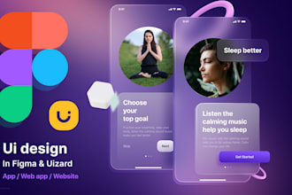 do UI UX design using uizard or figma
