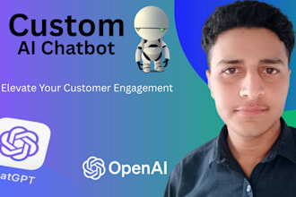 develop your custom ai chatbot using openai or anthropic for websites and apps