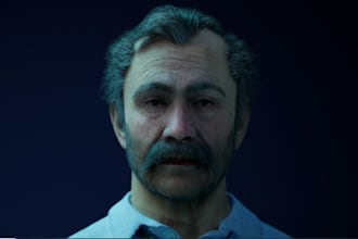 create high quality 3d metahuman character ue5 human for unreal engine and game