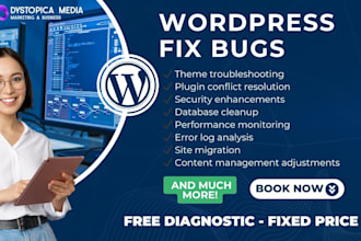 wordpress fix bugs and issues