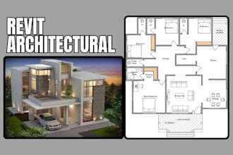 do awesome architecture design in revit and vray rendering