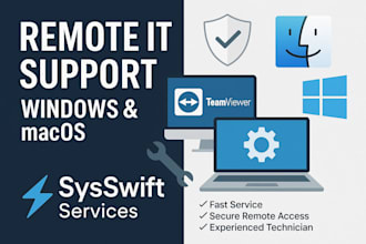 fix your windows or mac IT issues remotely