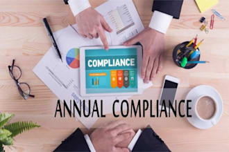 do annual compliances and various roc related forms filing